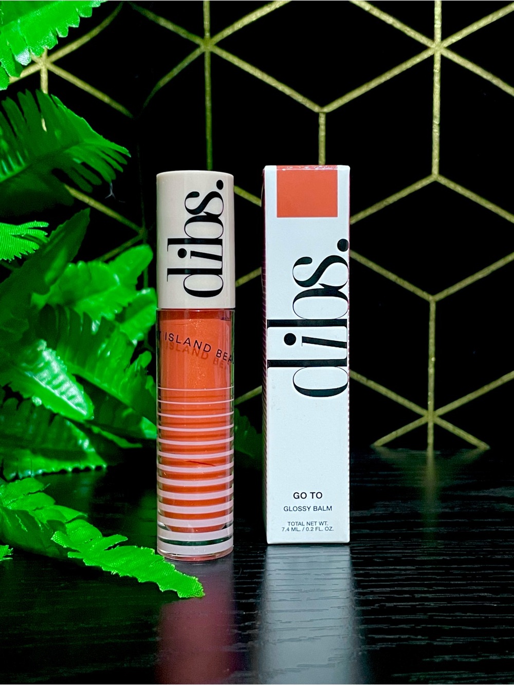 DIBS Beauty Go To Glossy Balm - Orange Crush